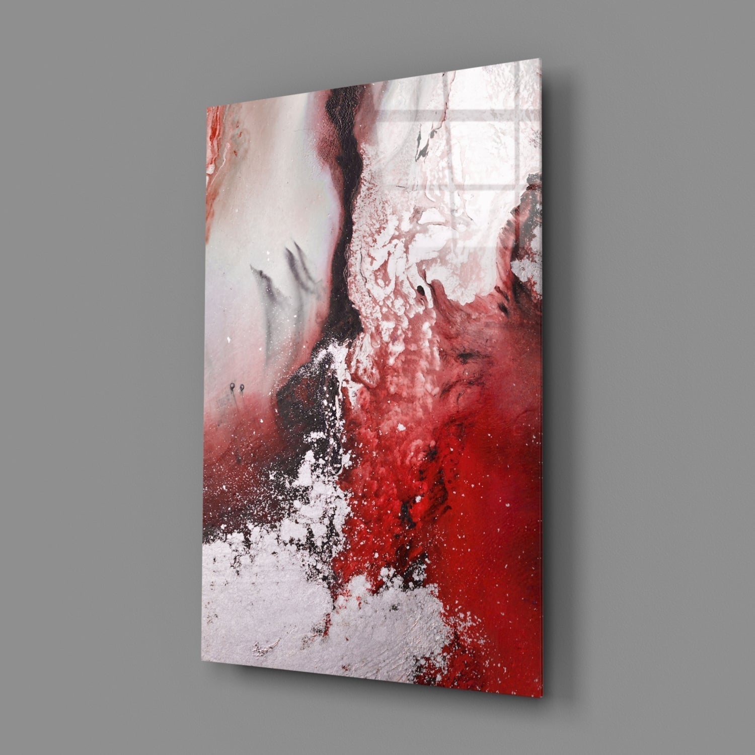 Colors of Abstraction Glass Wall Art