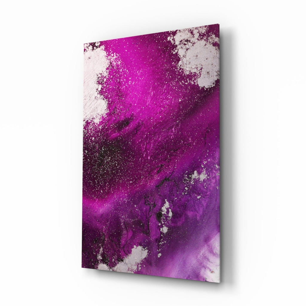 Colors of Abstraction Glass Wall Art