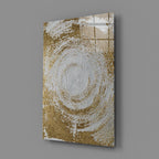 Abstract Loop Glass Wall Art