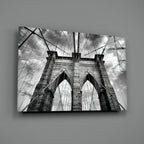 Brooklyn Bridge Glass Wall Art