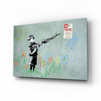 Child and War Glass Art