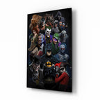 Batman Universe Glass Art