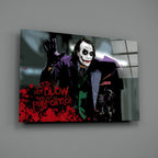 Joker Glass Art