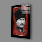Atat√ºrk Glass Wall Art