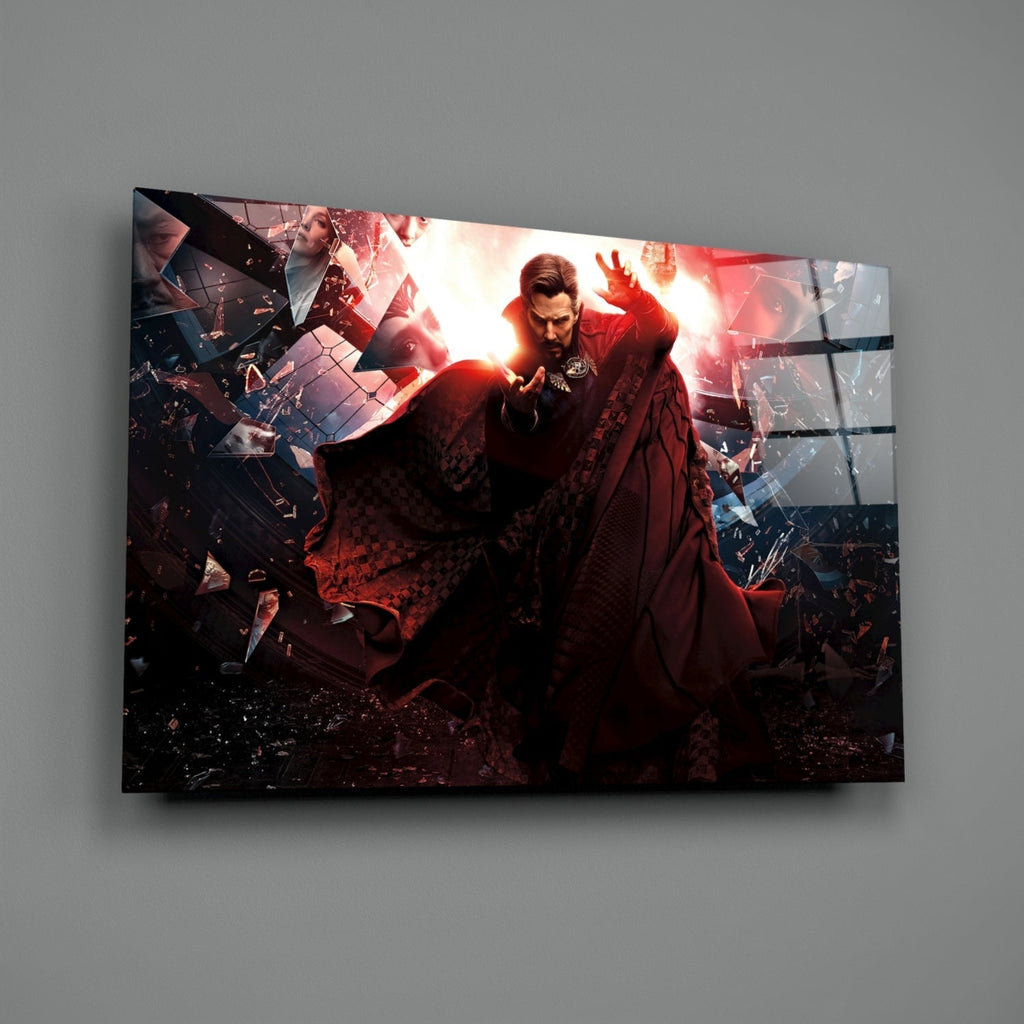 Dr. Strange Glass Wall Art