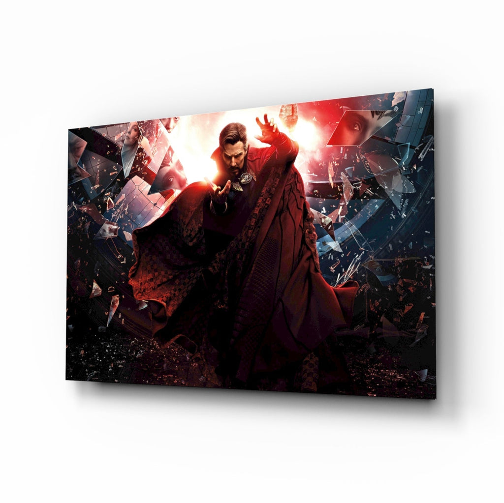 Dr. Strange Glass Wall Art