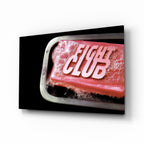 Fight Club Glass Wall Art