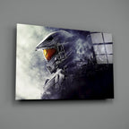 Halo - Master Chief Glass Wall Art