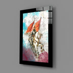 The Conqueror Glass Wall Art