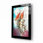 The Conqueror Glass Wall Art