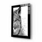 Wolf Glass Wall Art