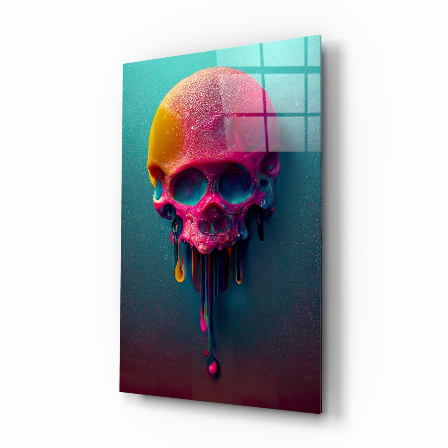 Melt of the Skull Glass Art || Designer's Collection