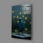 Star Rain Glass Art || Designer's Collection