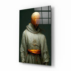 Headless Monk Glass Art || Designer's Collection