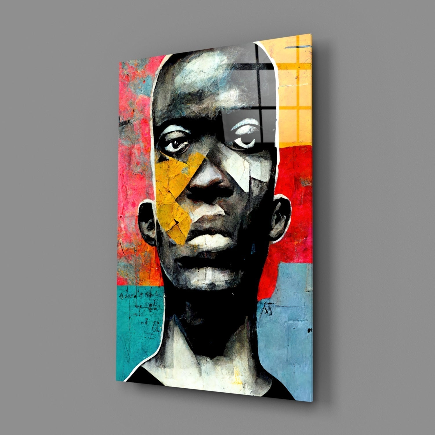 The Rebellious Look Glass Wall Art || Designer's Collection