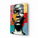 The Rebellious Look Glass Wall Art || Designer's Collection