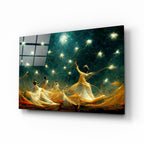 Mysticism Glass Wall Art || Designer's Collection