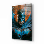 Bloody Batman Glass Wall Art || Designer's Collection