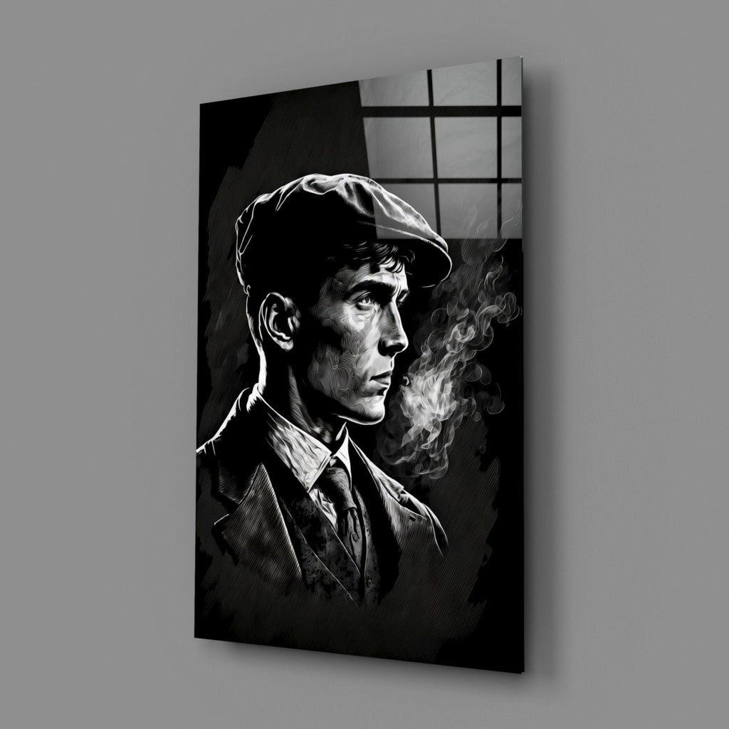 Thomas Shelby - Peaky Blinders Glass Wall Art || Designer's Collection