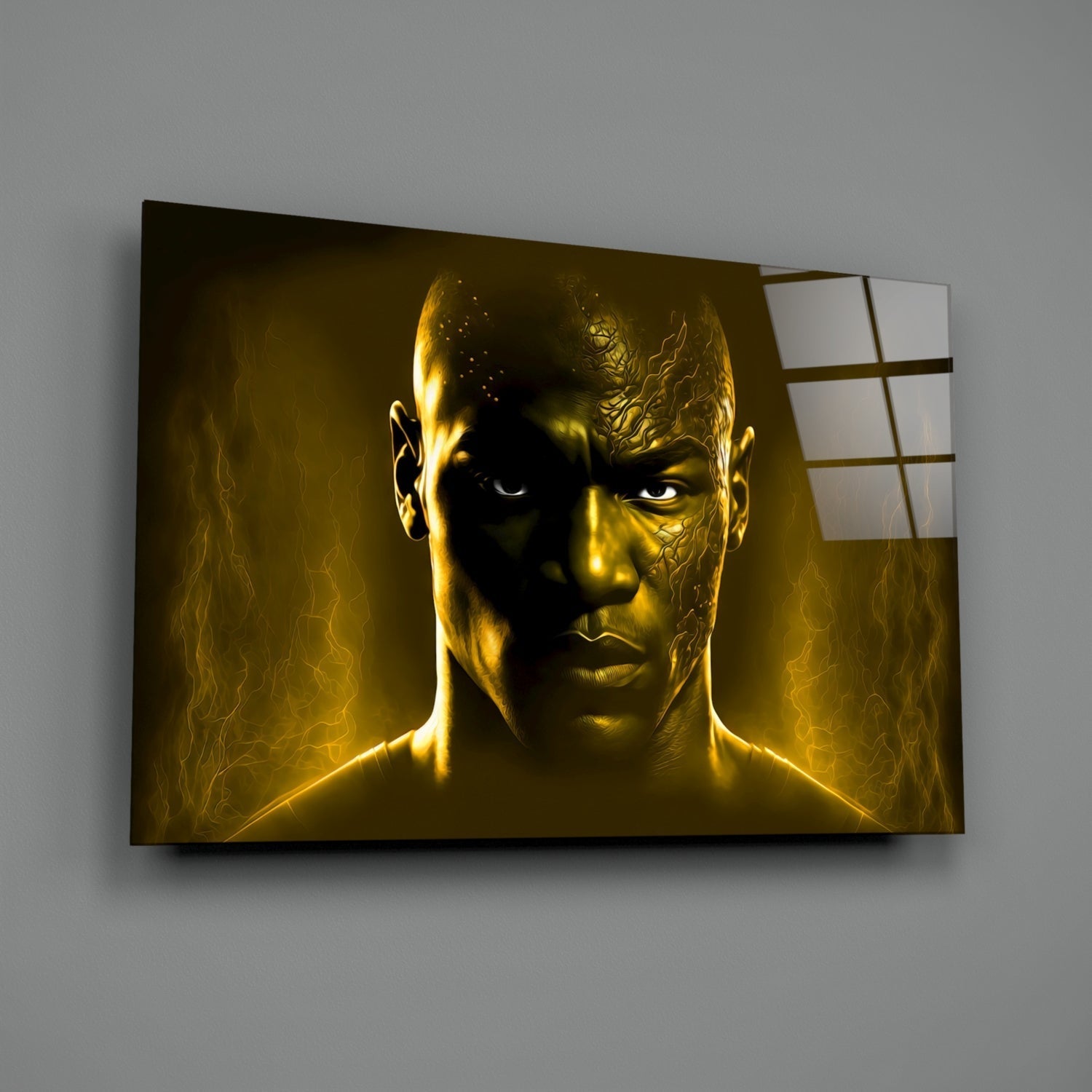 Iconic Michael Jordan Glass Wall Art || Designer's Collection