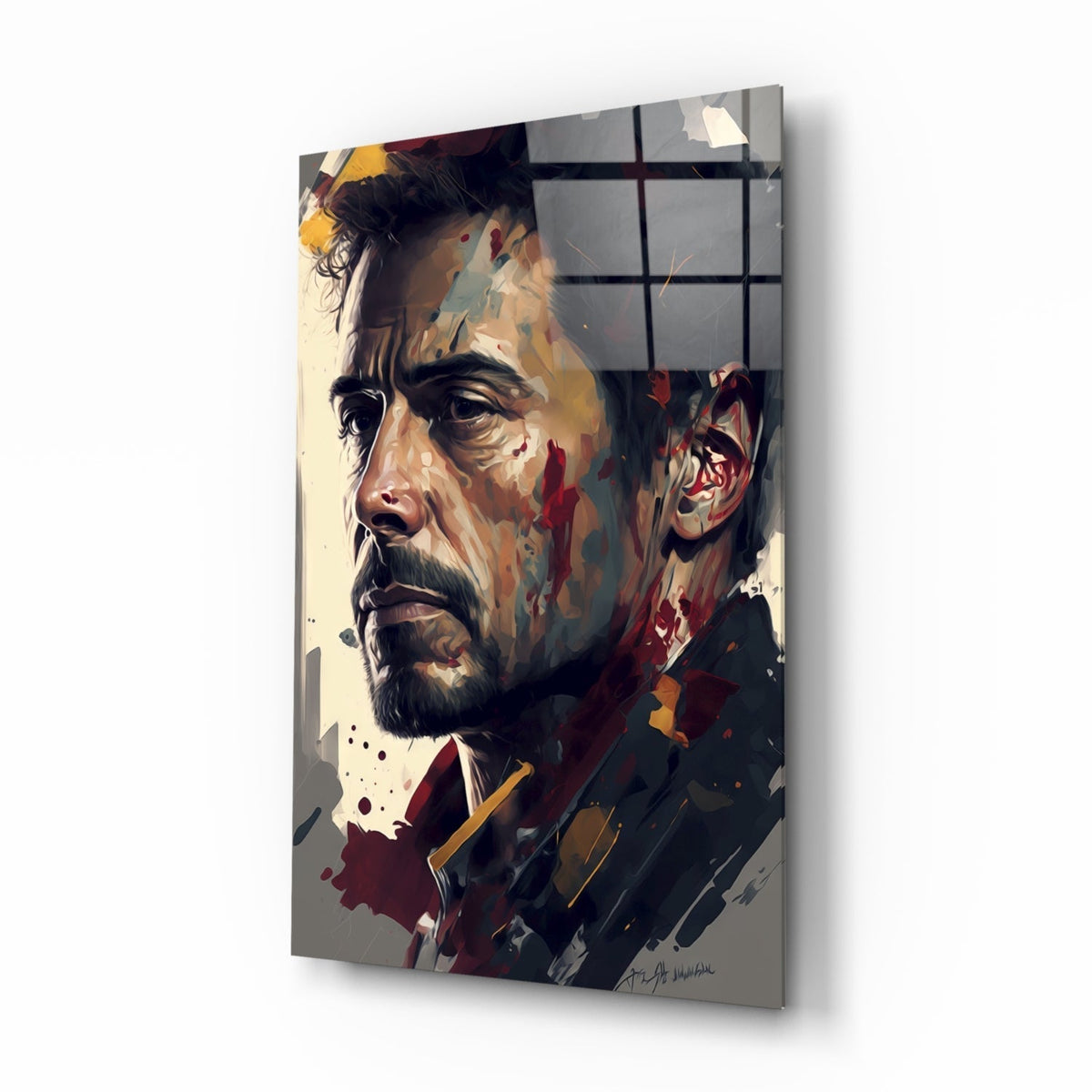 Joker Glass Wall Art || Designer's Collection