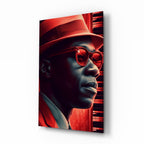 Jazz  Glass Wall Art || Designer's Collection