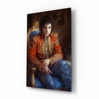 Michael Jackson  Glass Wall Art || Designer's Collection