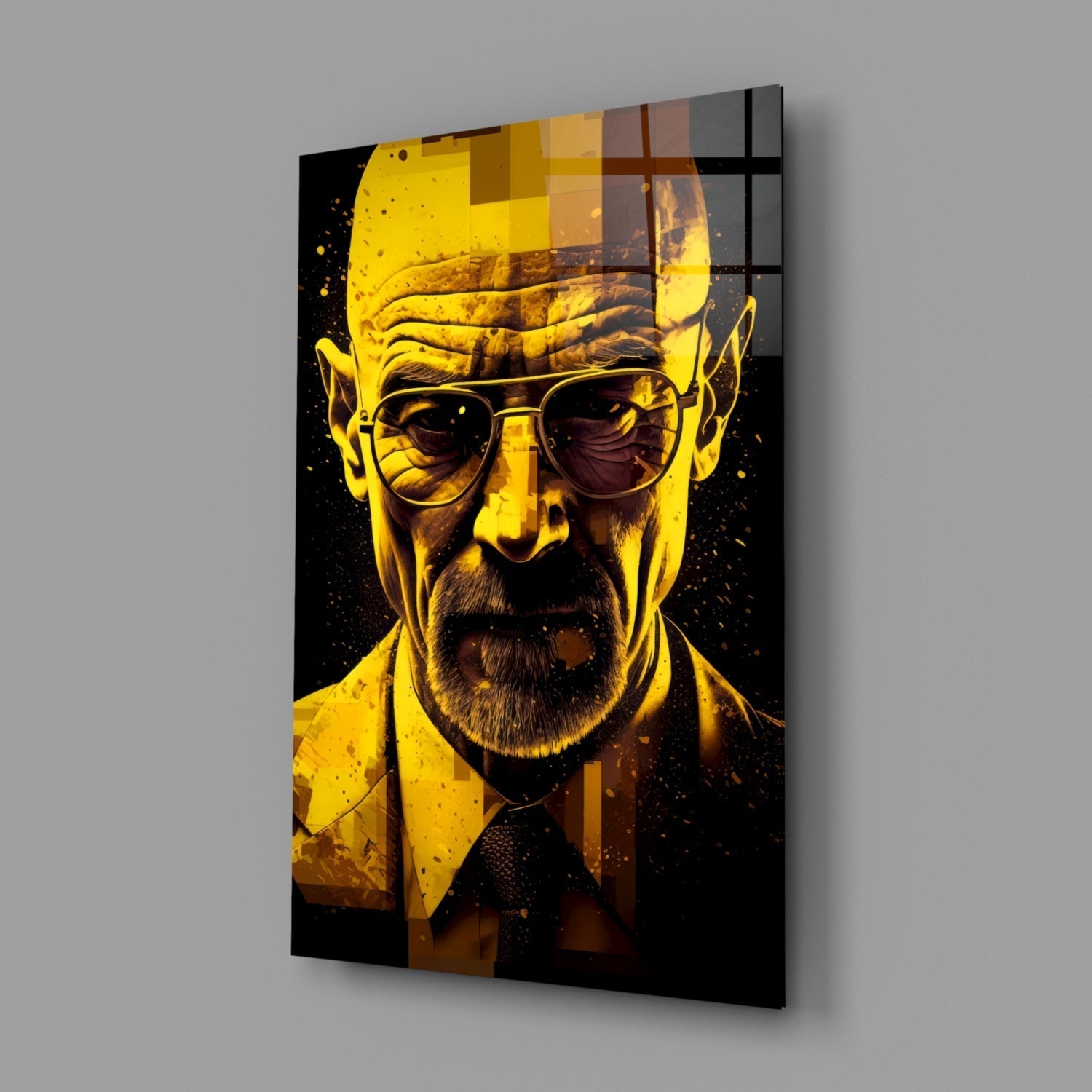 Heisenberg Glass Wall Art || Designer Collection