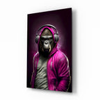 Animal Vogue Glass Wall Art|| Designer's Collection