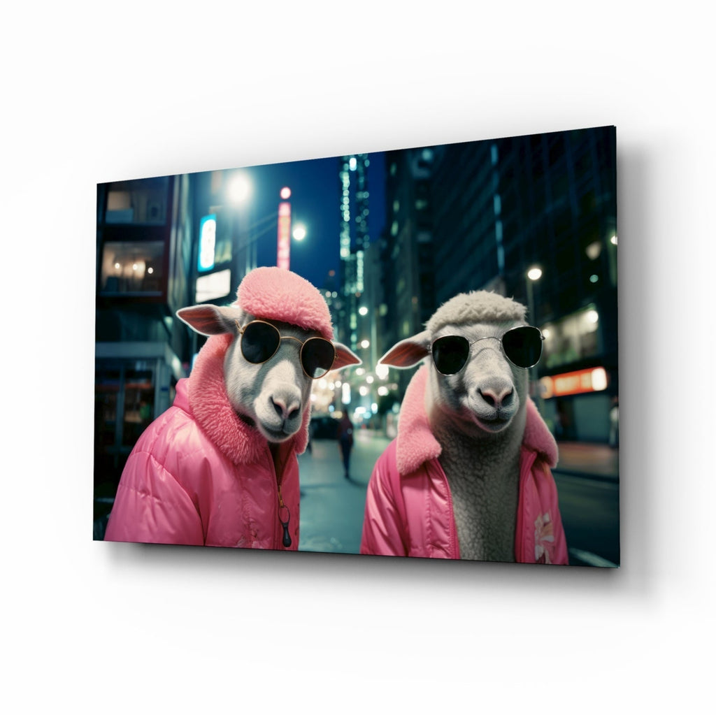 Friends of Shaun Glass Wall Art | Designer‚Äôs Collection