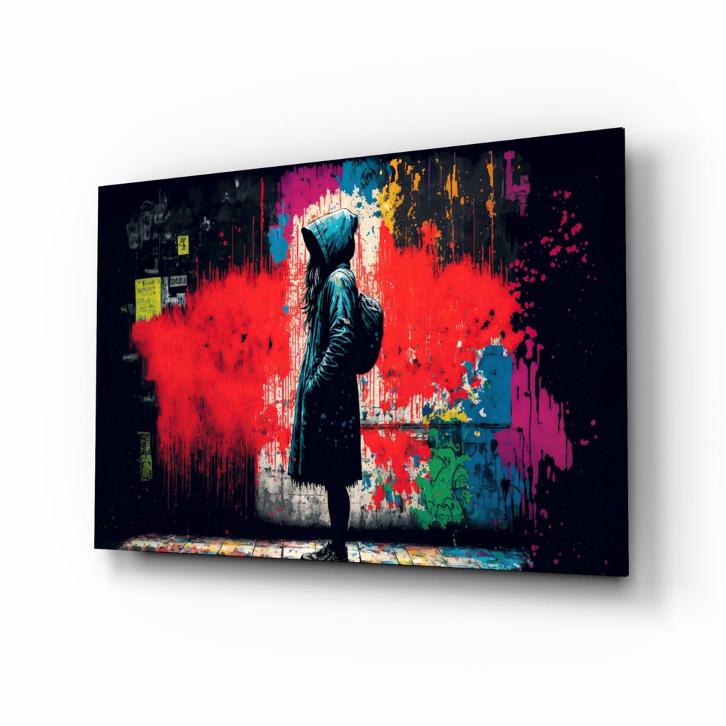 Me versus Life Glass Wall Art | Designer‚Äôs Collection