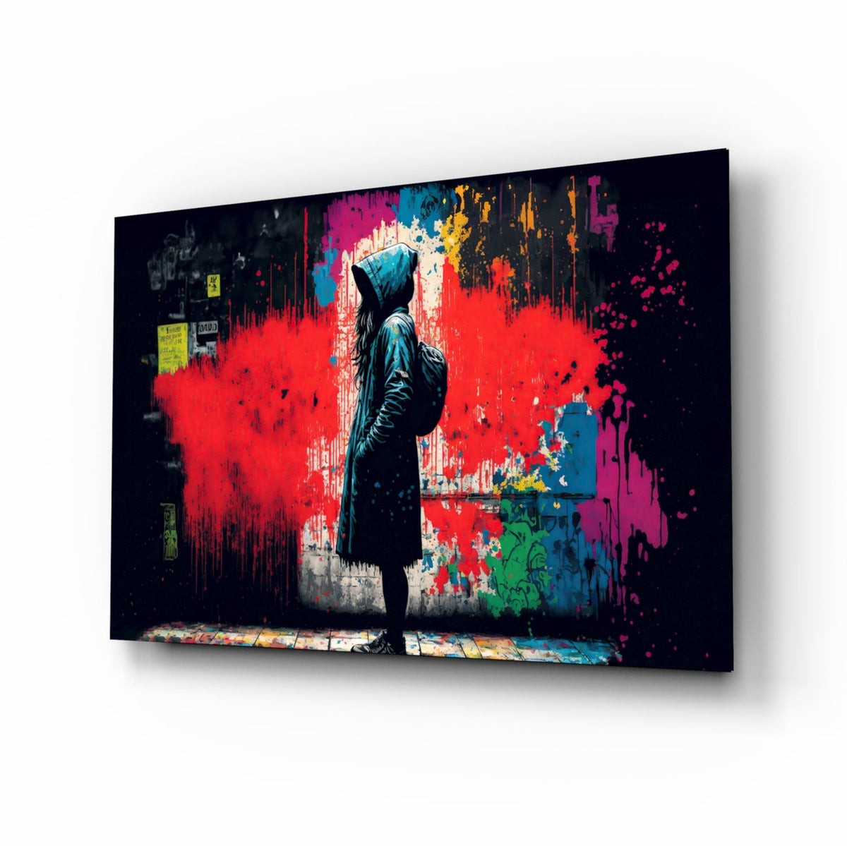 Me versus Life Glass Wall Art | Designer‚Äôs Collection
