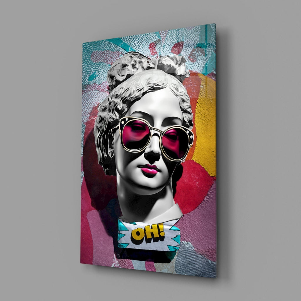 Oh! Glass Wall Art || Designer Collection