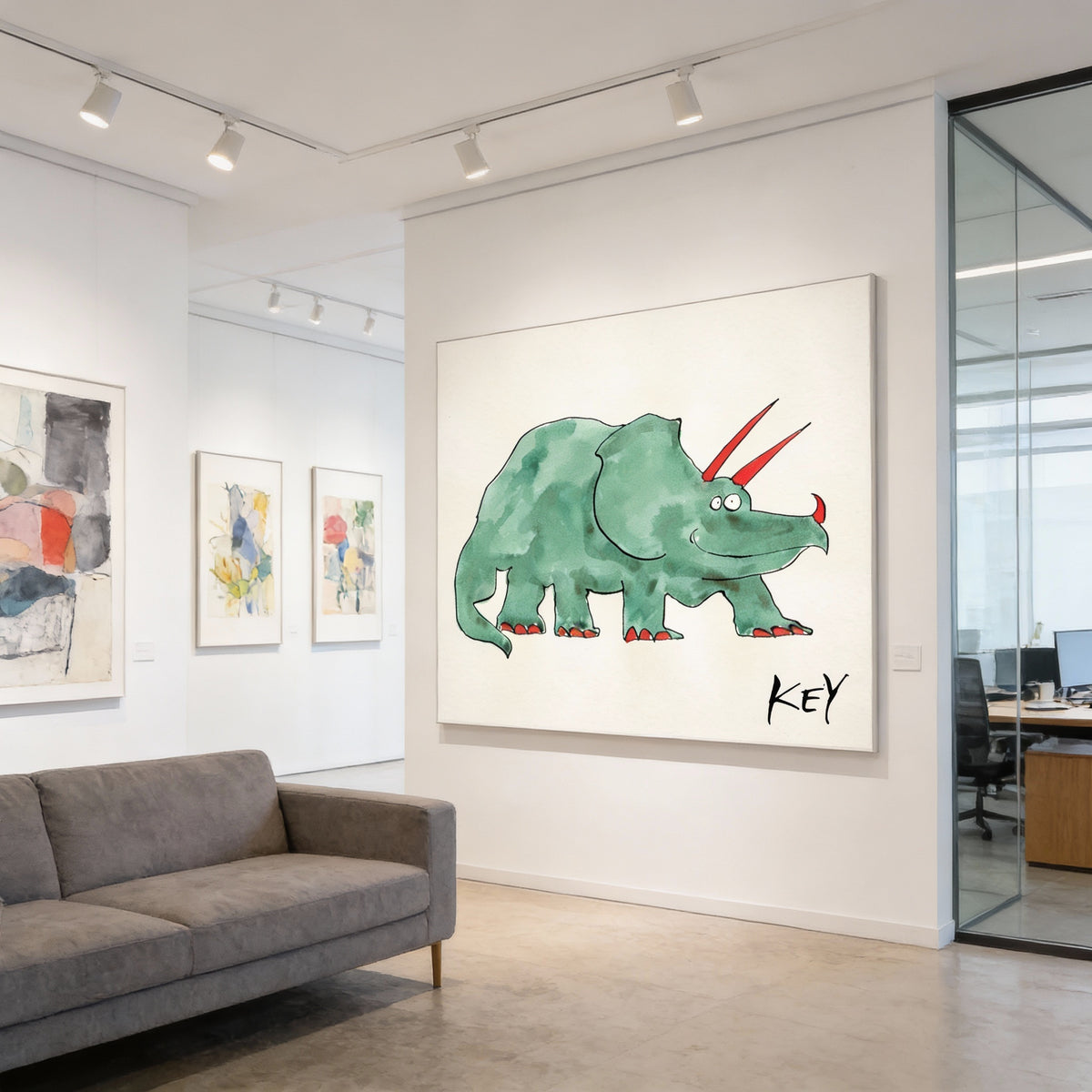 Key Creatures - Stegosaurus (Poster)