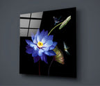 Flower Glass Wall Art