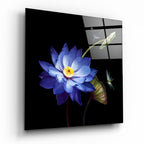 Flower Glass Wall Art