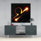 Horoscopes - Libra Glass Wall Art
