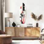 Modern Wave Harmony Glass Wall Art