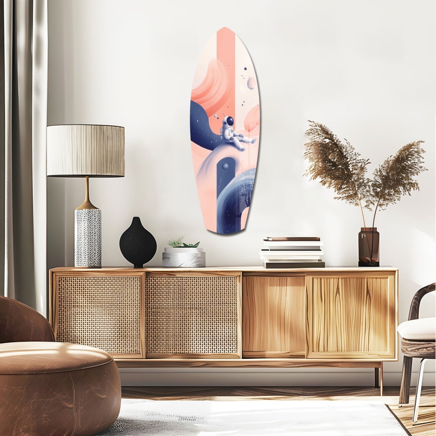 Creamy Dreams Glass Wall Art