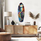 Cat Glass Wall Art