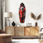 Einstein Mood V2 Glass Wall Art