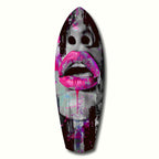 Colorful Lips V4 Glass Wall Art