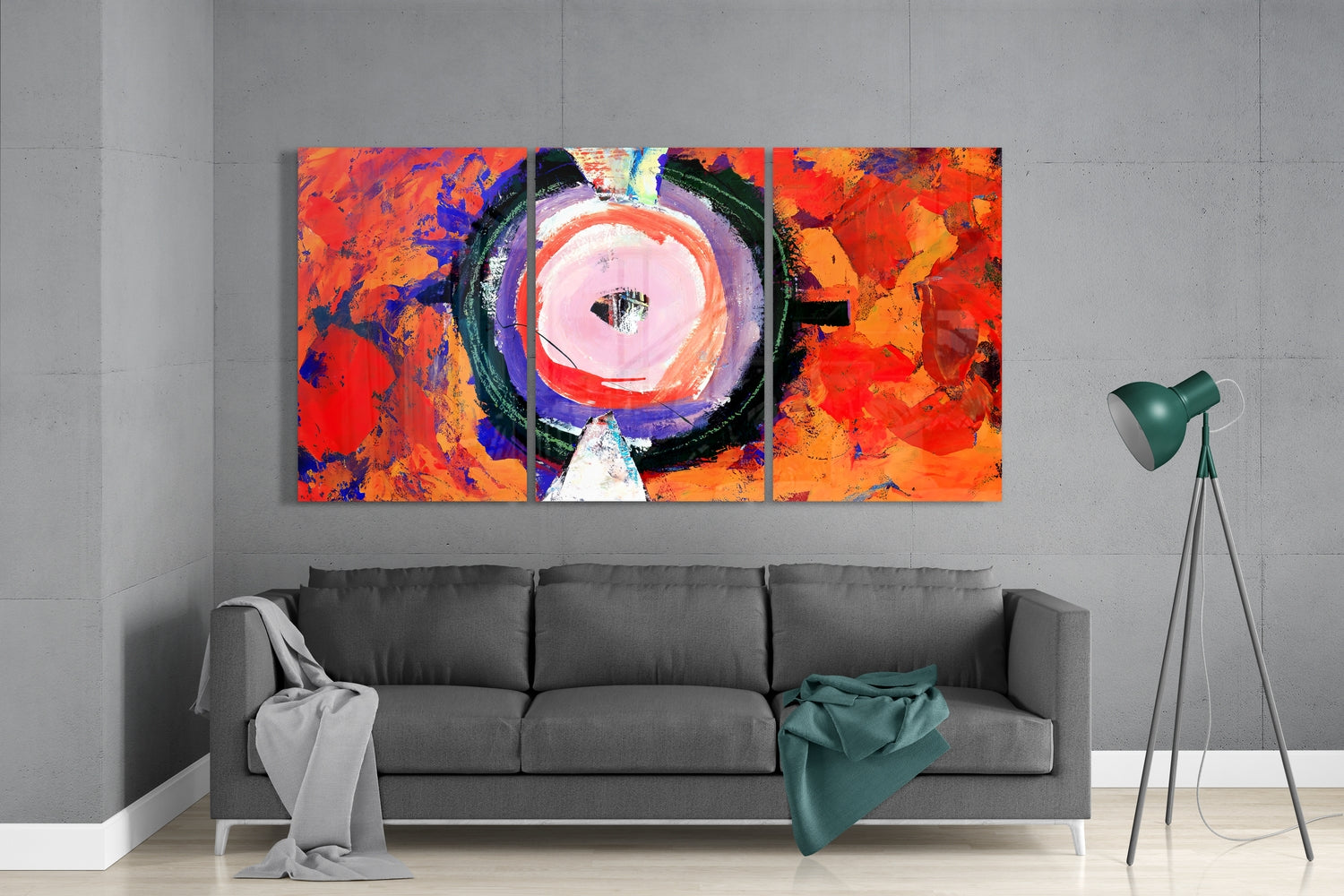The Hole Glass Wall Art