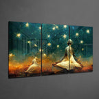 Under the Stars Glass Wall Art