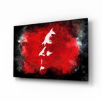 Ataturk Glass Wall Art