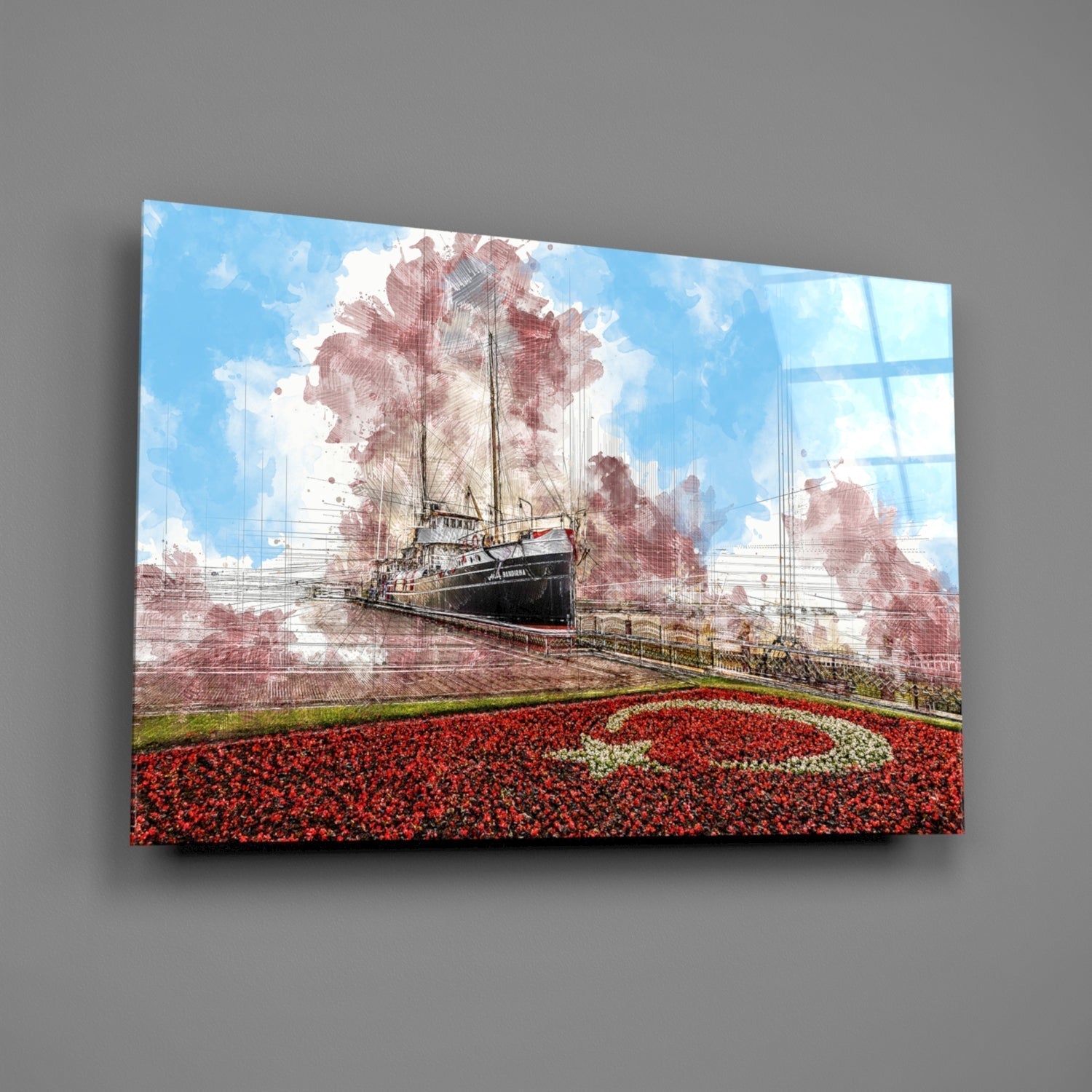 Glass Wall Art