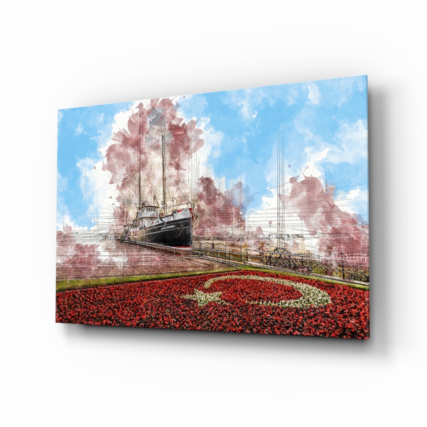 Glass Wall Art