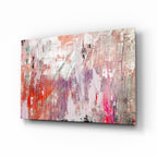 Abstract Glass Wall Art