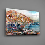 Ships Glass Wall Art