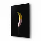 Banana Glass Wall Art